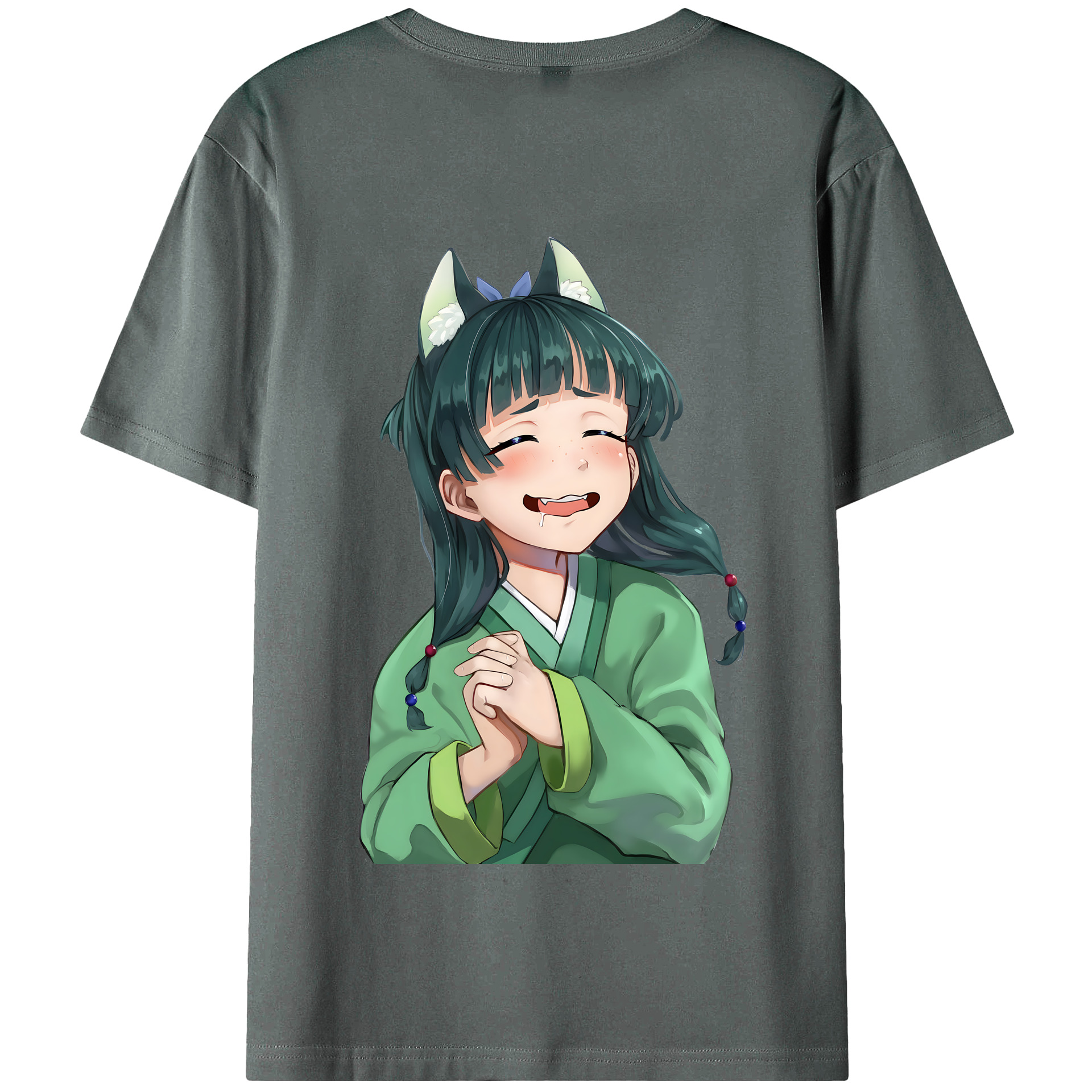 （画像用） 薬屋のひとりごと The Apothecary Diaries 綿100％半袖Tシャツ（背面プリント）